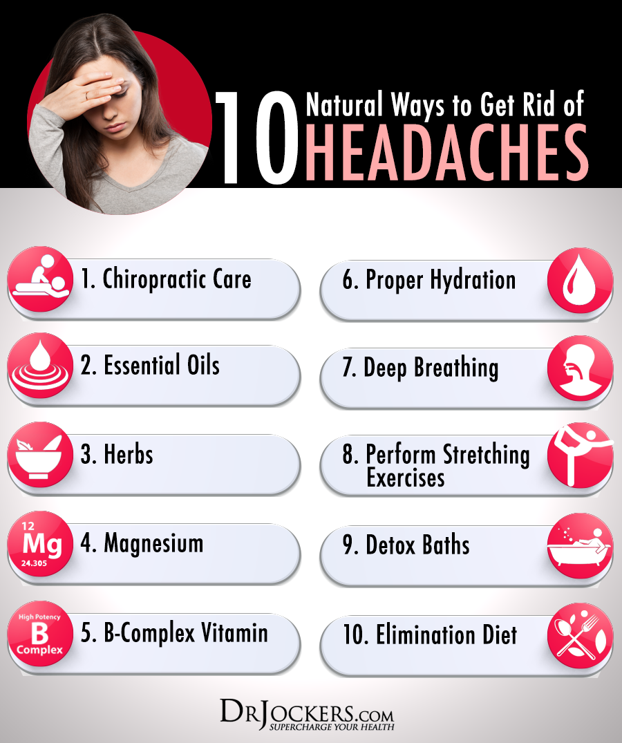 10 Natural Ways to Get Rid of Headaches