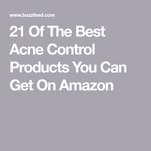 21 Of The Best Acne Control Products You Can Get On Amazon