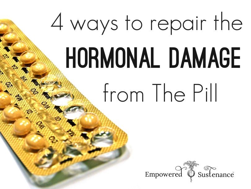 4 Ways to Repair the Hormone Imbalance from The Pill