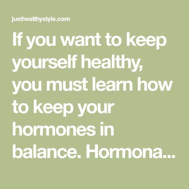 9 Signs of Hormonal Imbalance and How to Fix It