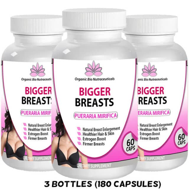 Bigger Breast Enlargement Growth Pills Estrogen Enhancer Bust Boobs 180 ...