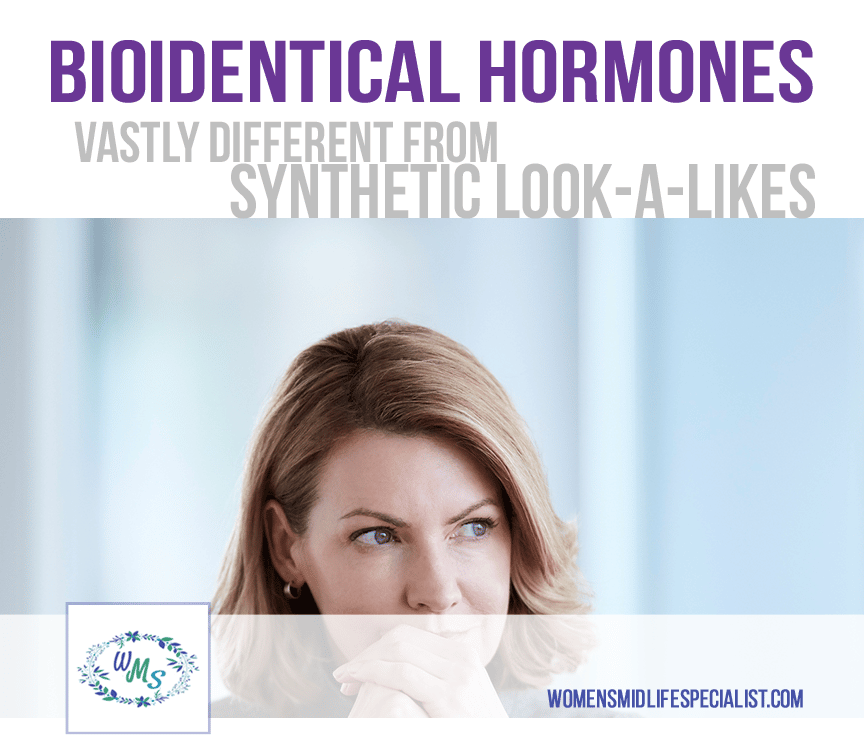 BIOIDENTICAL Hormones! They are VASTLY different from Pharmaceutical S ...