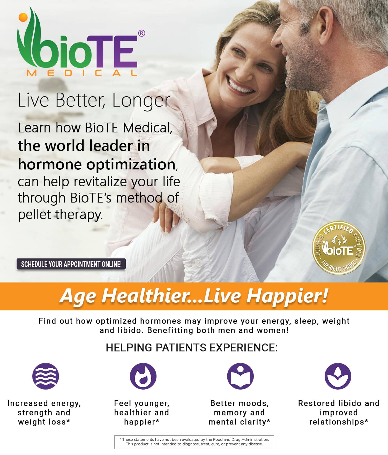 BioTE Hormone Pellet Therapy