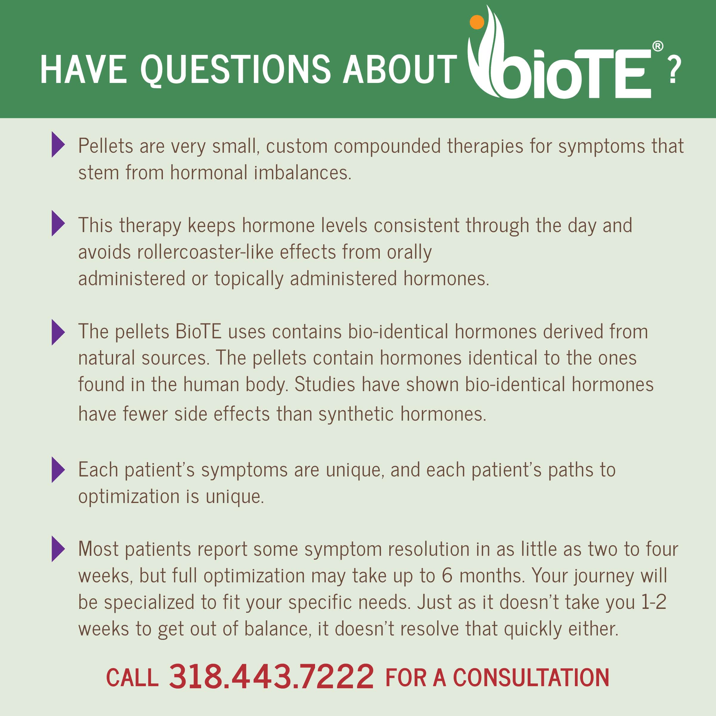 Biote® Hormone Replacement Therapy