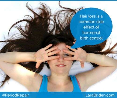 Birth control causes hair loss
