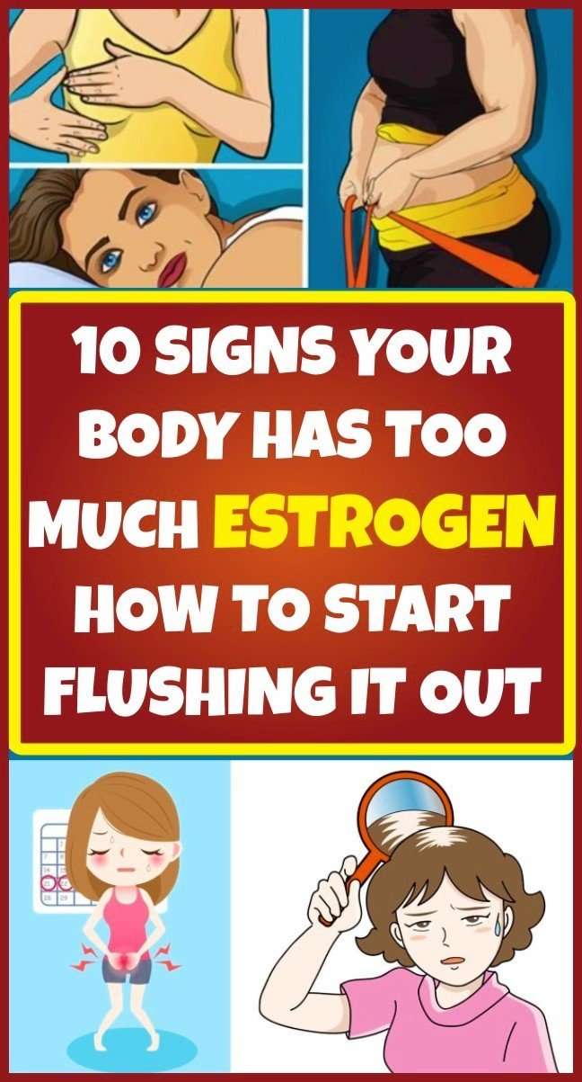Body Signs Of Increased Estrogen And How To Cleanse ...