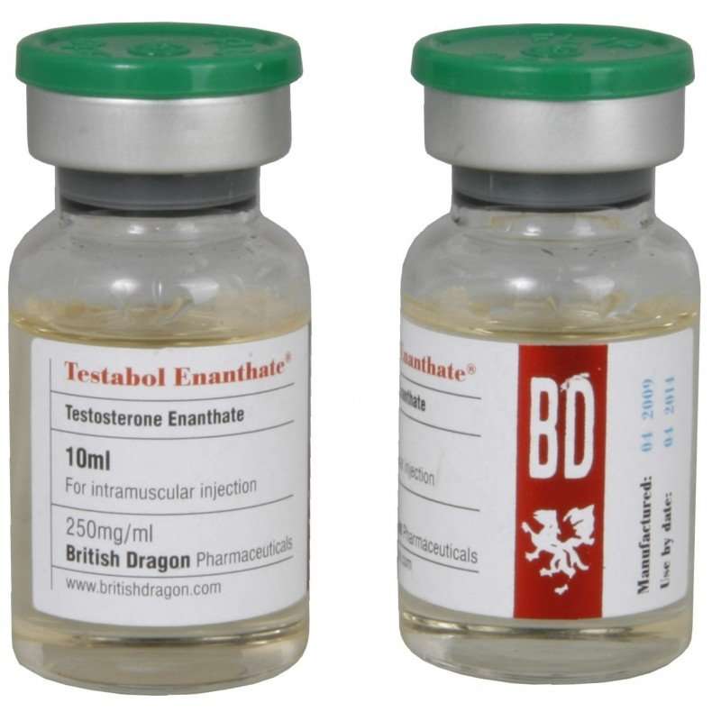 Buy Testabol Enanthate British Dragon 10ml vial [250mg/1ml] UK