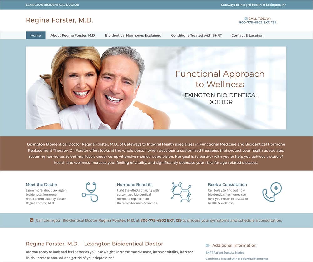 Charlotte Bioidentical Hormone Doctor Website