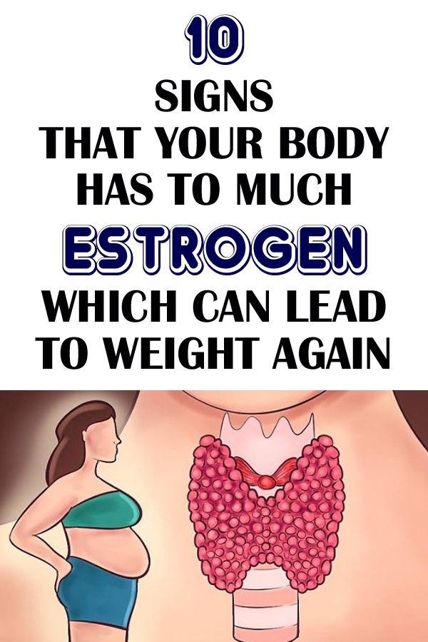 Estrogen replacement weight gain