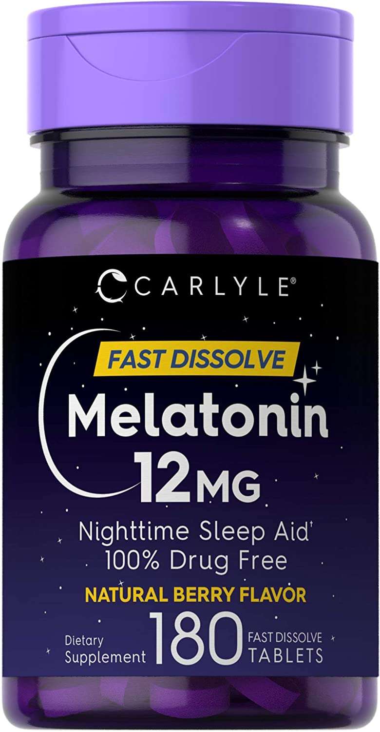 Fast Dissolve Seep Aid 180 Tablets Nighttime Carlyle ...