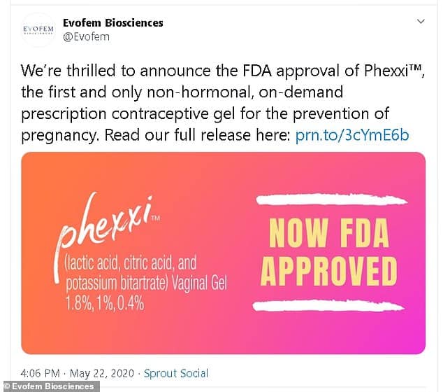 FDA approves new women