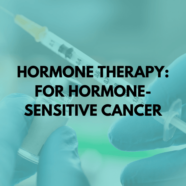 Hormone Therapy: for Hormone