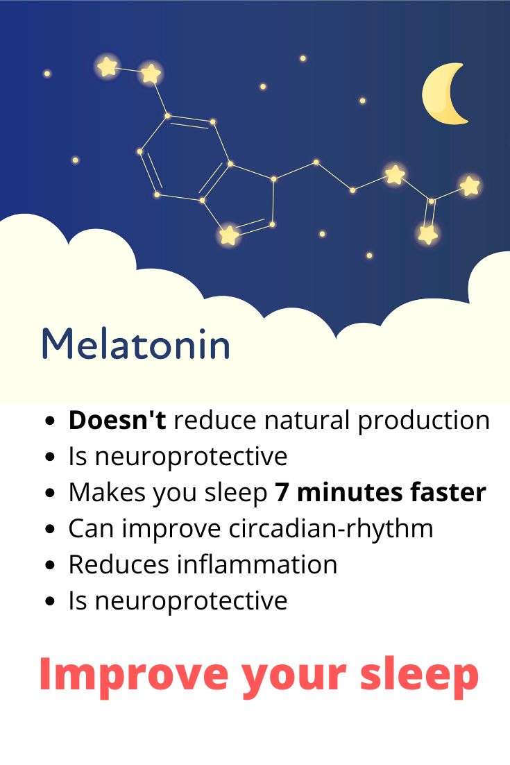 How much faster does melatonin help you sleep, how does ...