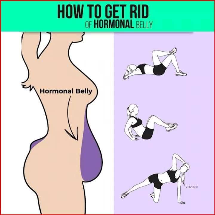 how to get rid of hormonal belly with workout videos at home  is quite ...