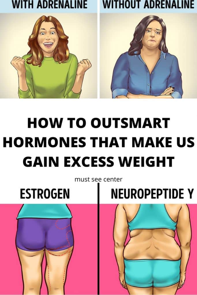 HOW TO OUTSMART HORMONES THAT MAKE US GAIN EXCESS WEIGHT