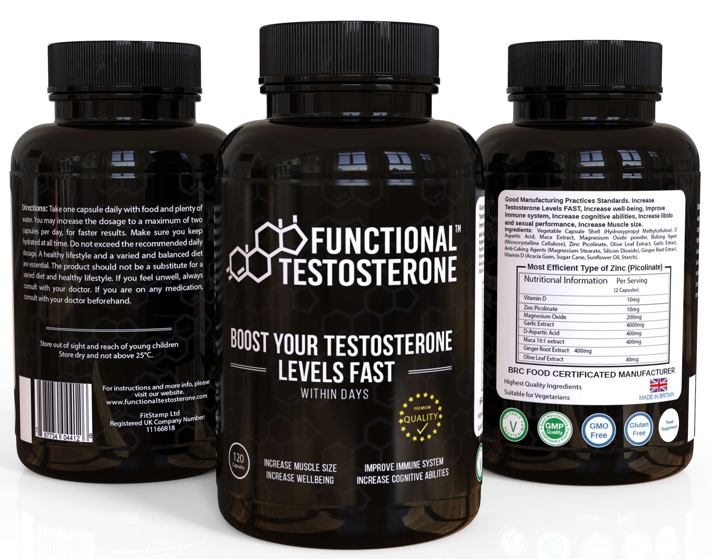 Immune and Testosterone Booster for Men