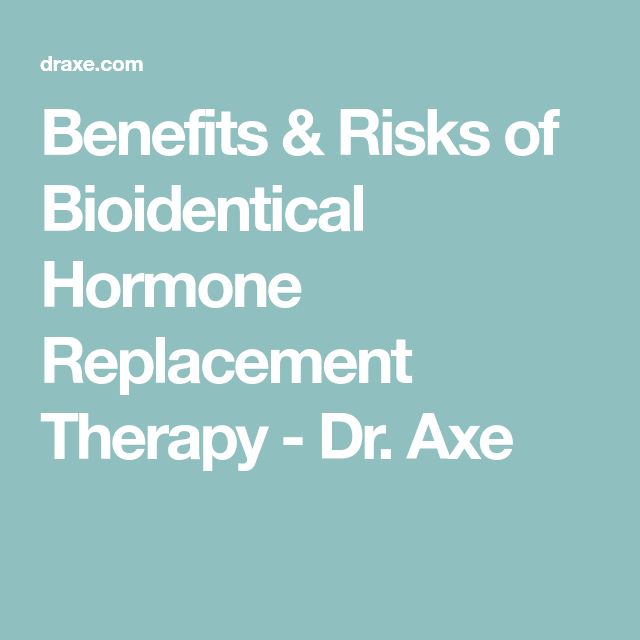 Is Bioidentical Hormone Replacement Really Safe?