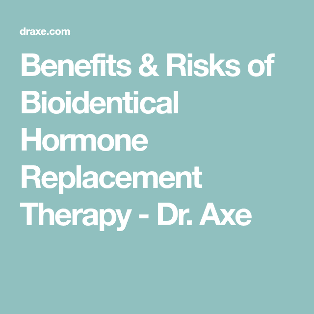 Is Bioidentical Hormone Replacement Really Safe?