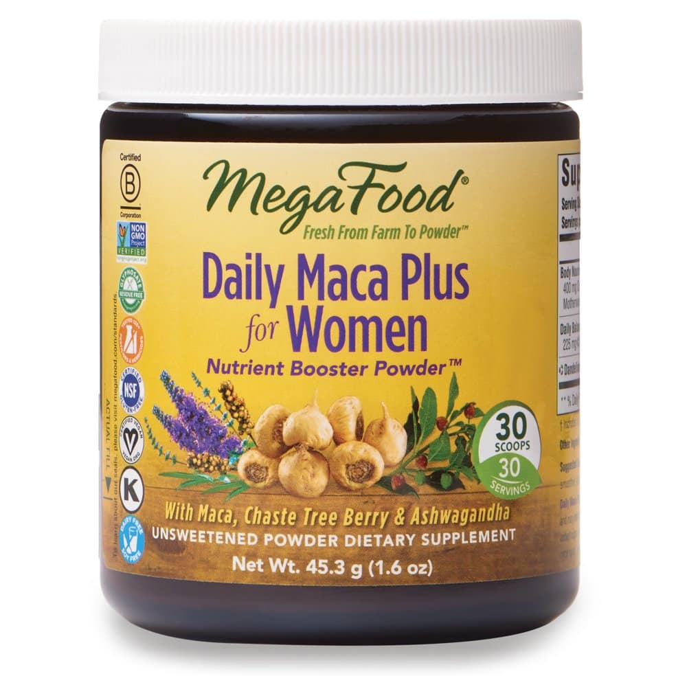 MegaFood, Daily Maca Plus for Women Powder, Helps Maintain Hormonal ...