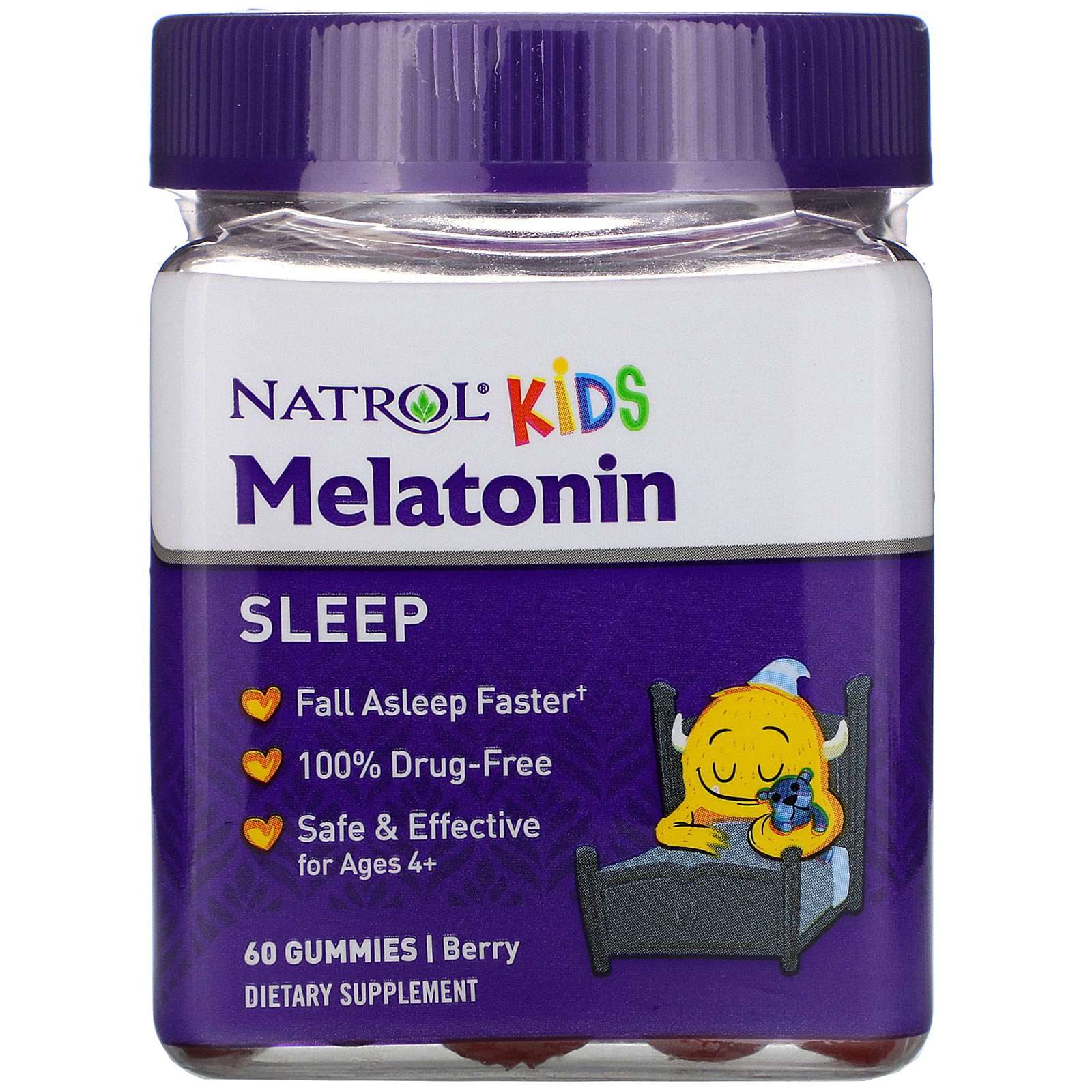 NATROL KIDS MELATONIN SLEEP 1MG 60 GUMMIES