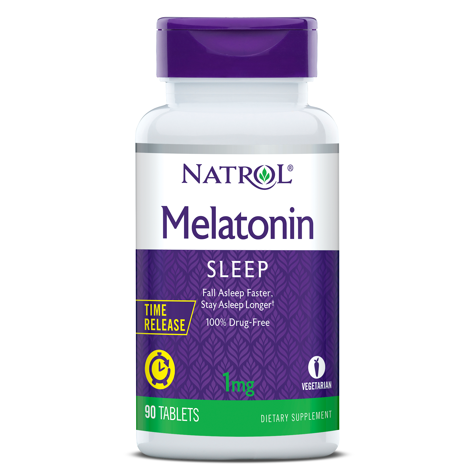 Natrol: Natrol Melatonin, Sleep Support, 1 mg, Time ...