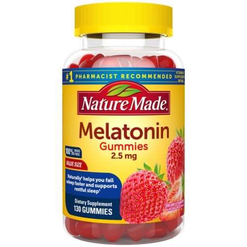 Nature Made® Strawberry Melatonin Dietary Supplement ...