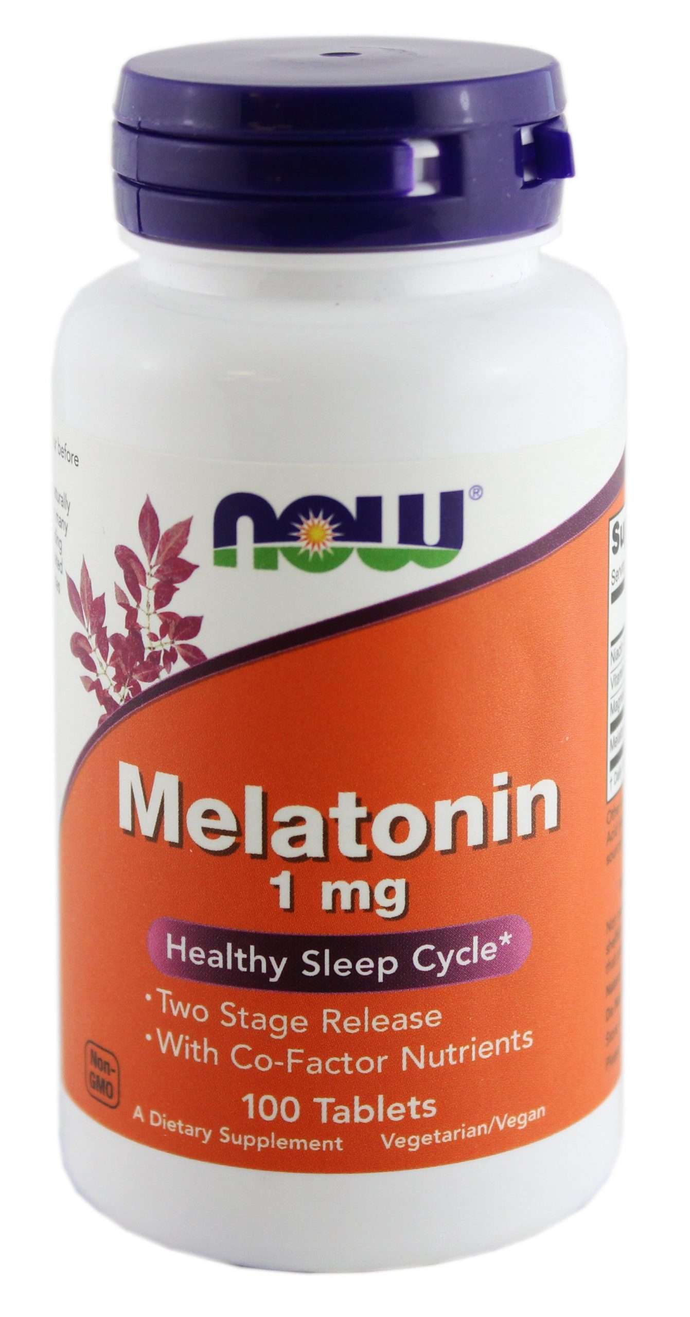 NOW Naturals Melatonin 1 Mg. Capsules