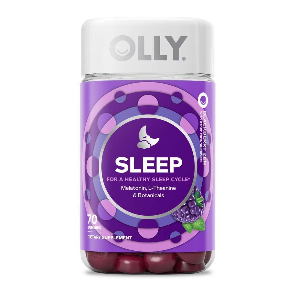OLLY Sleep Gummy, 3g Melatonin, L Theanine, Chamomile ...