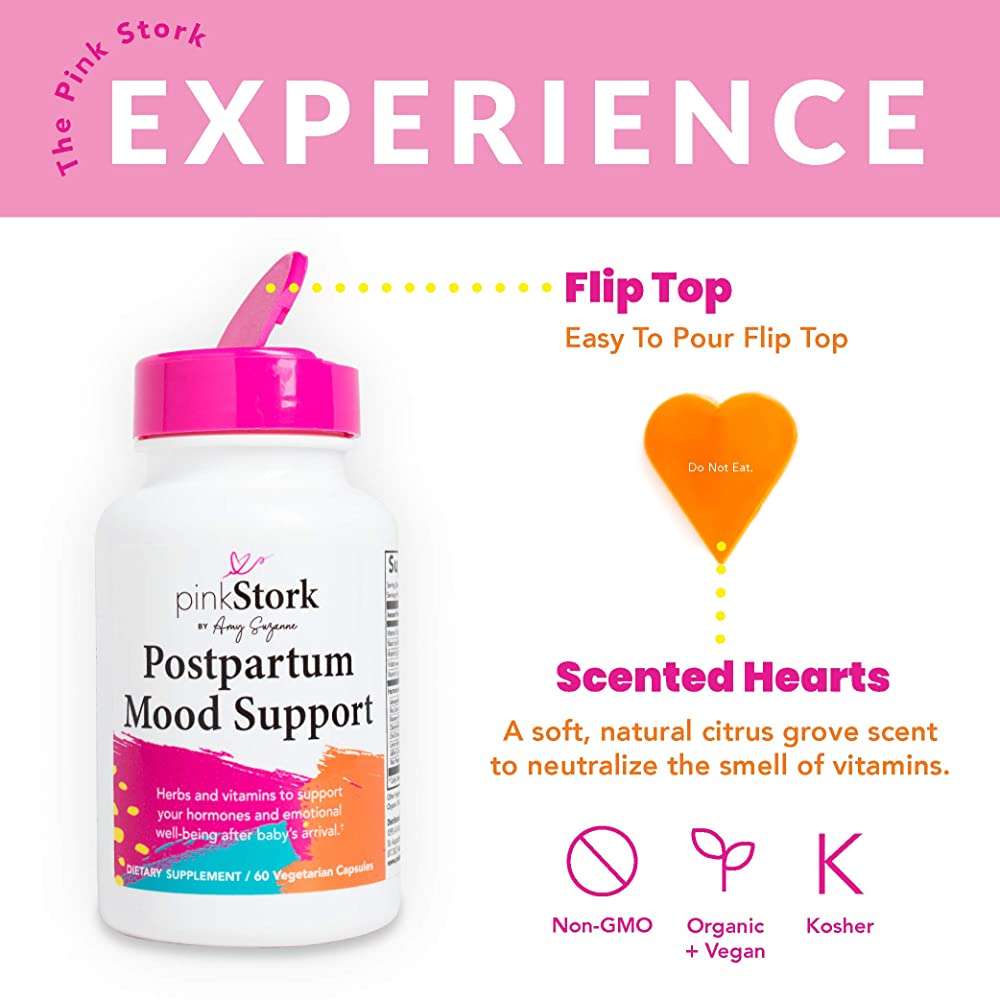 Pink Stork Postpartum Reset: Mood &  Hormone Support ...