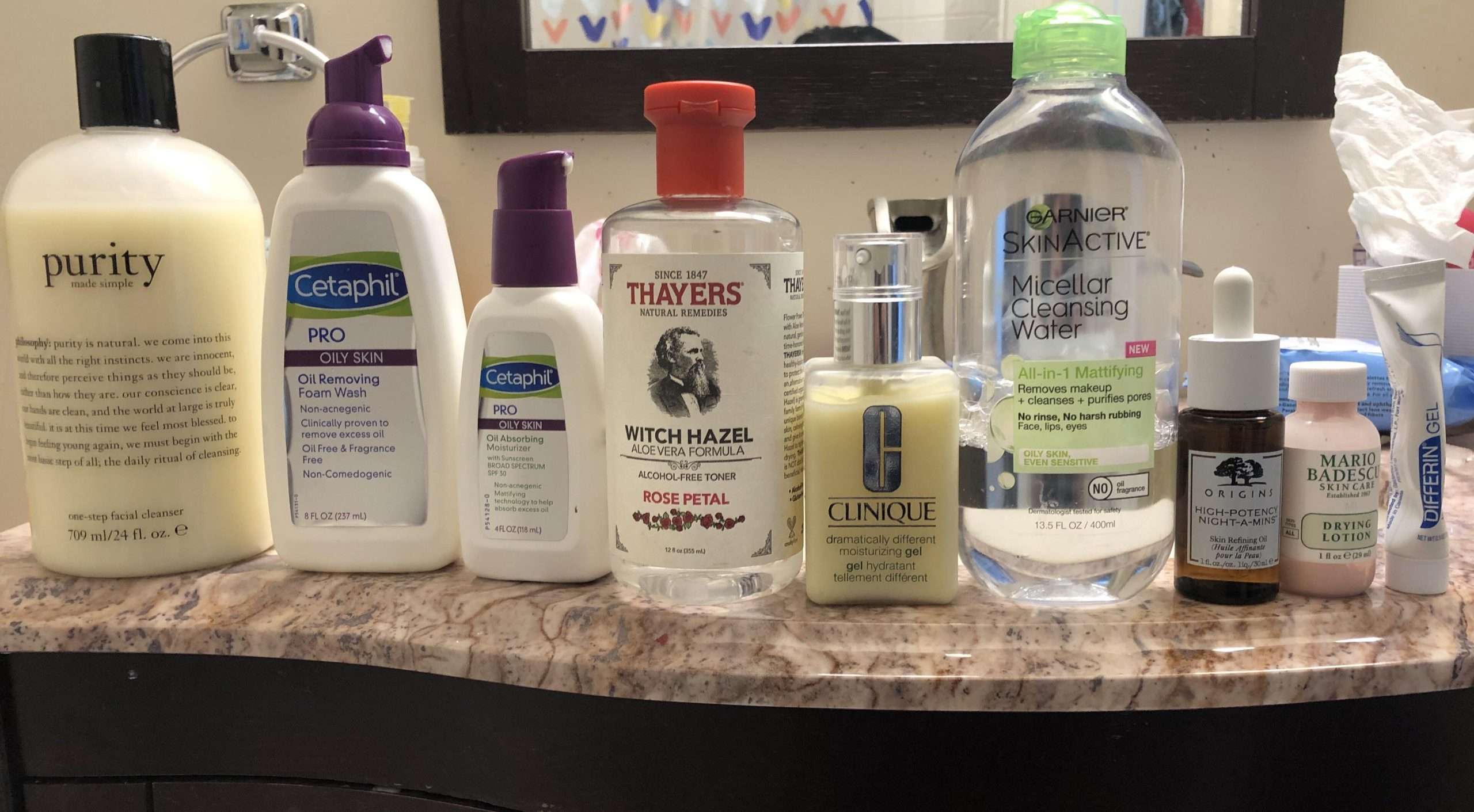 Products used for a very oily/hormonal acne gal : acne
