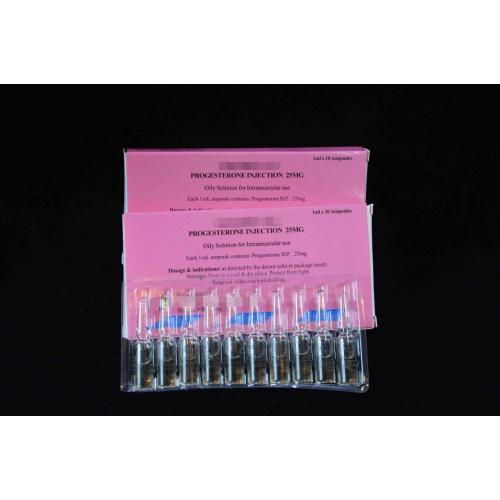 Progesterone Injection BP 25MG/ML China Manufacturer