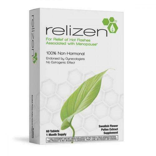 Relizen Menopause Relief for Hot Flashes Non Hormonal Treatment 60 ...