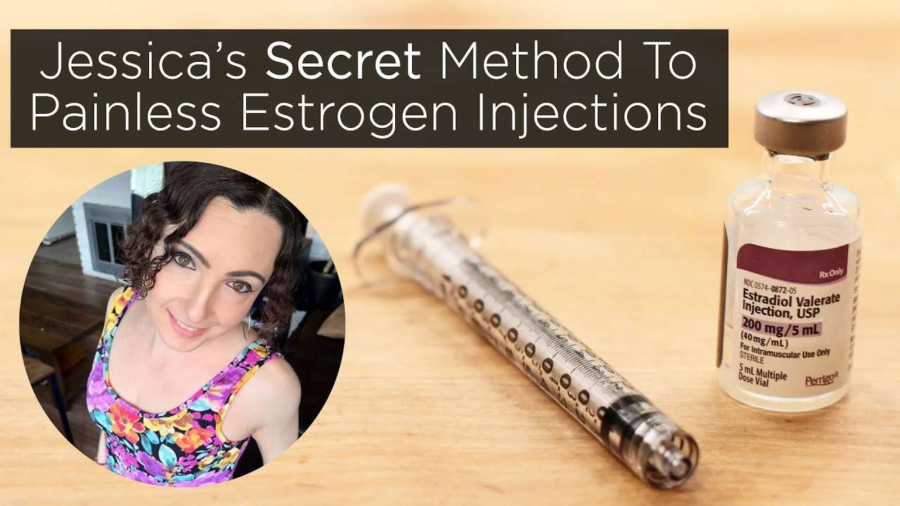 Secret To Painless Estrogen HRT Injections