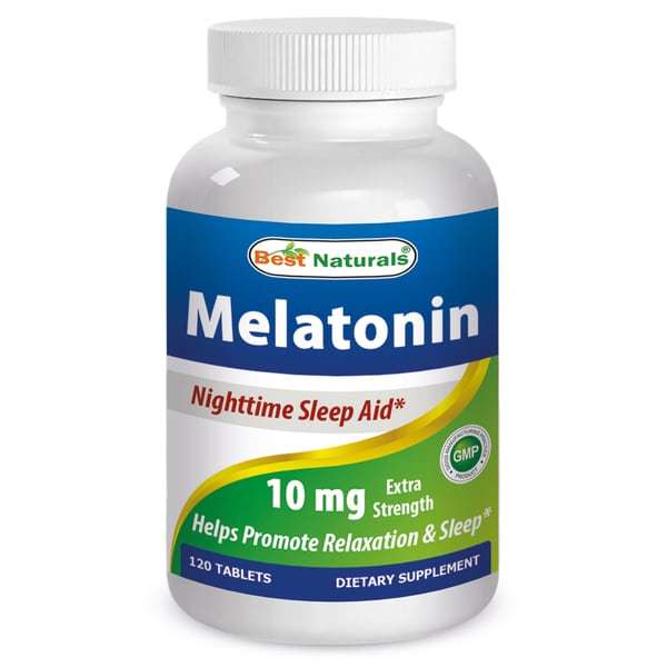 Shop Best Naturals Melatonin 10mg Sleep Aid (120 Tablets ...