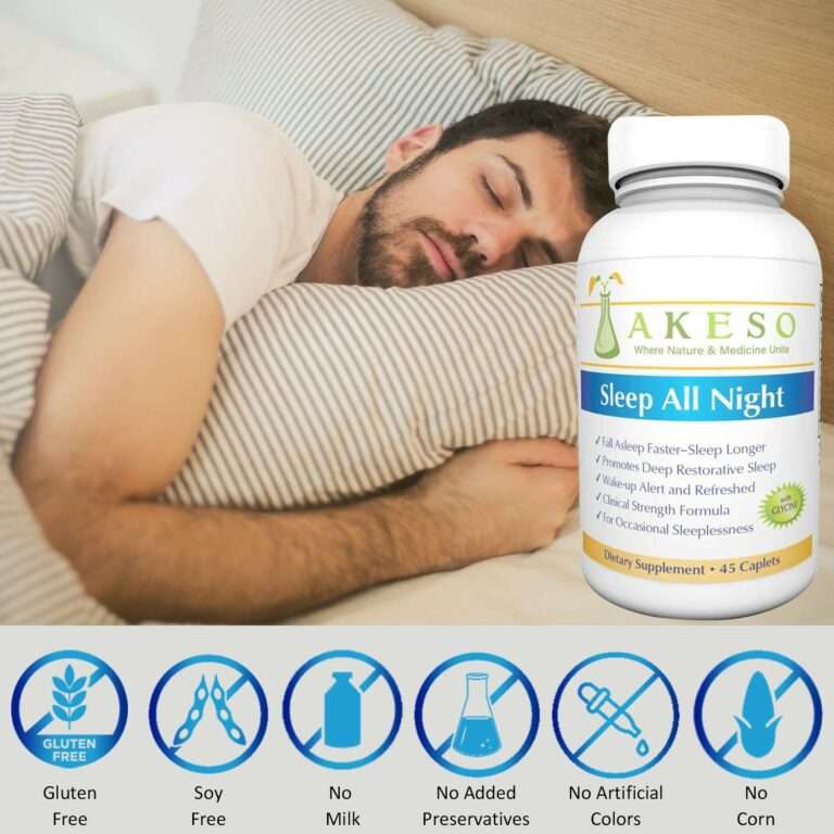 Sleep All Night  Akesos Sleep Aid Supplement with ...