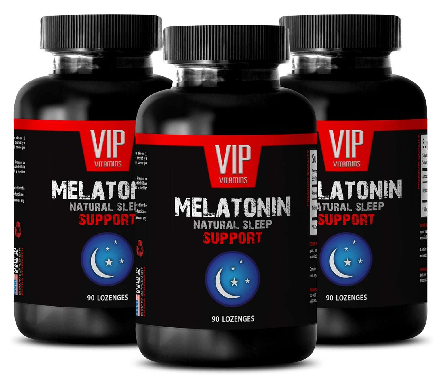 Sleep Pills  MELATONIN Natural Sleep Support  Promotes ...