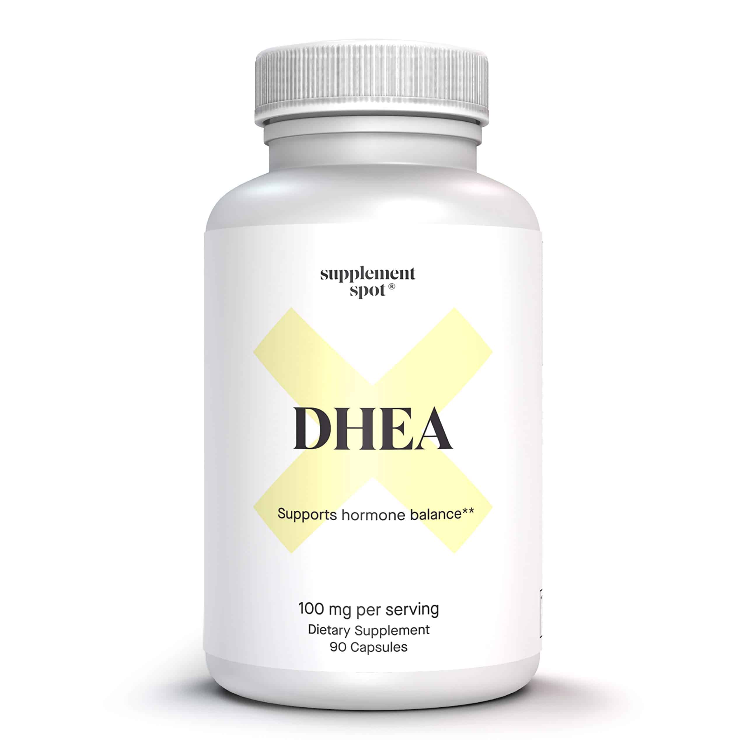 Supplement Spot DHEA 100mg Hormonal Balance Supplements