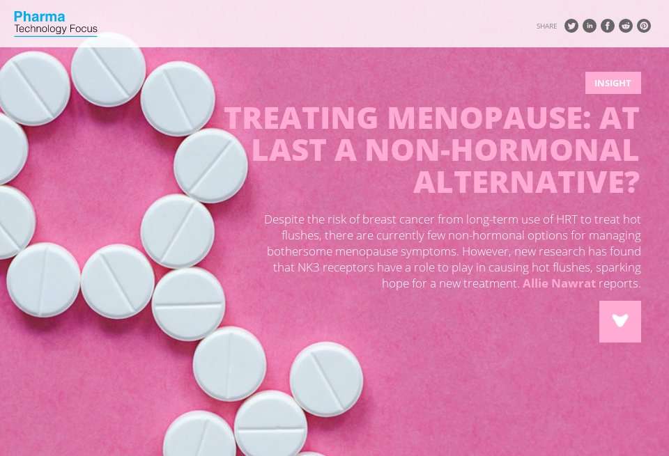 Treating menopause: at last a non